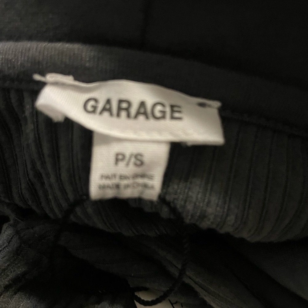 Sz US S Garage Soft  Oversized Hoodie Hoodie Mariana Blue  Features Ribbed NWT - Picture 9 of 11